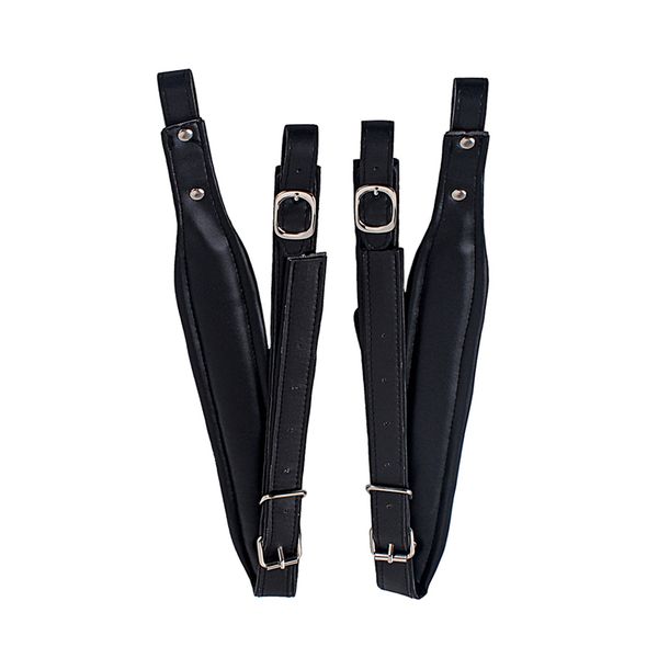 

adjustable leather accordion shoulder straps belt for bass accordions 16-120