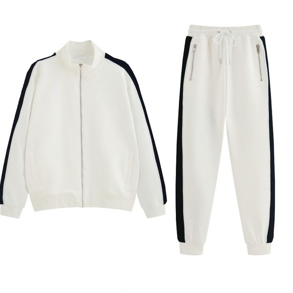 

бренд дизайнер мужчины спортивный костюм спортивный костюм бренд спортивный костюм две части новая мода спортивная одежда спортивный стиль б, Gray