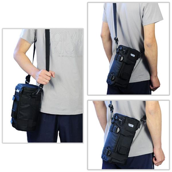 

two-way zipper loop belt nylon space saving shockproof protector lightweight easy to carry lens bag waterproof dust-proof