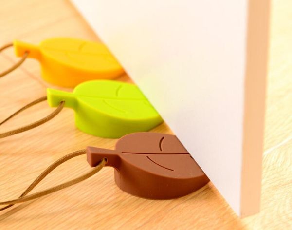 2019 Home Decor Security Card Hanging Door Stopper Silicone Door