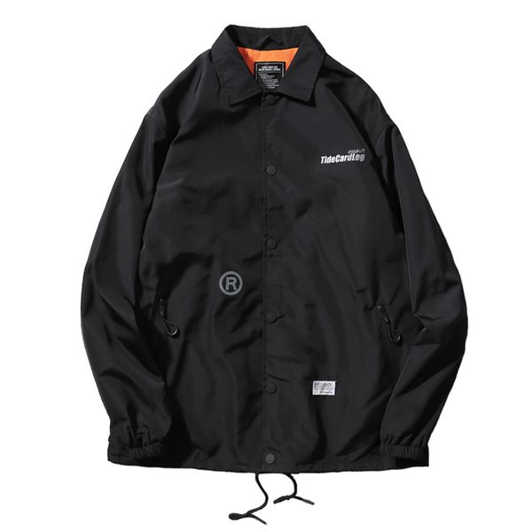 

men's trench coats winter punk men windproof long printed coat mens tracksuit windbreaker tourist jacket for oversized ii50fy, Tan;black