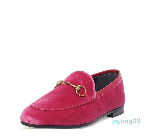 

jordaan loafers velvet woman and man dress shoes leather horsebit black velvet casual shoes z08