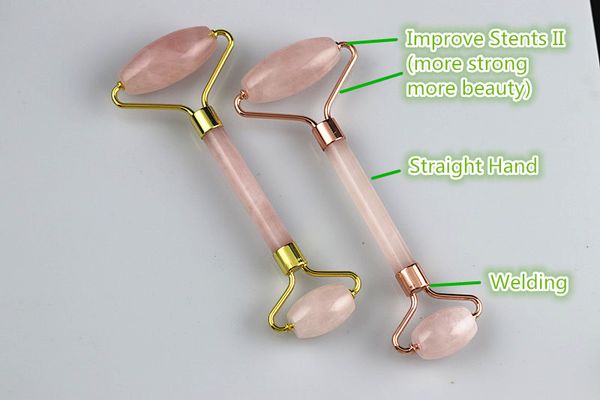 

Factory whole ale natural jade face roller ma ager pink cry tal traight hand improve ii tent cu tom logo and box