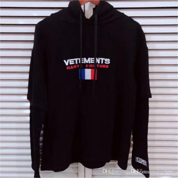 

vêtements 17fw mens конѬђкоѬа авѬа оловки nation flag опеаано оловка мђжин жен, Black