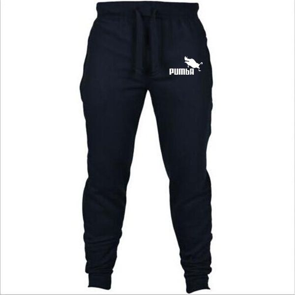 

2019 new men jogger pumba pants men fitness bodybuilding pants for runners man workout sportswear sweatpants sweat trousers 2xl, Black