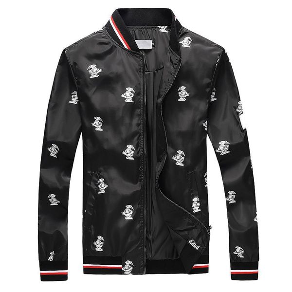 

Modern Stylish Mens Designer Jackets The Toucan Printed Luxury Jacket Multi-code Hot Seller Youngth Black Windbreaker