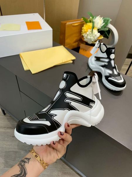 

l new tie sneaker net red dad shoes summer breathable mesh running shoes with a high ins bottom, Black;white