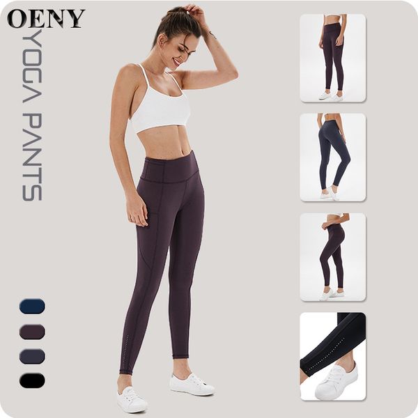 

new women tights running pants fashion yoga pants high waist pocket fitness training running gym clothes girl sportswear, White;red