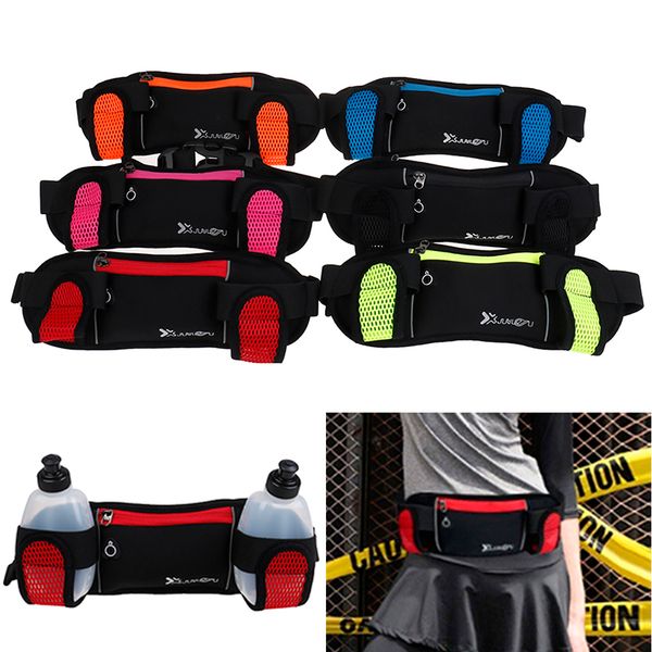 

1pc outdoor running waist bags camping hiking fitness man women gym lightweight belt bag female sports fanny packs