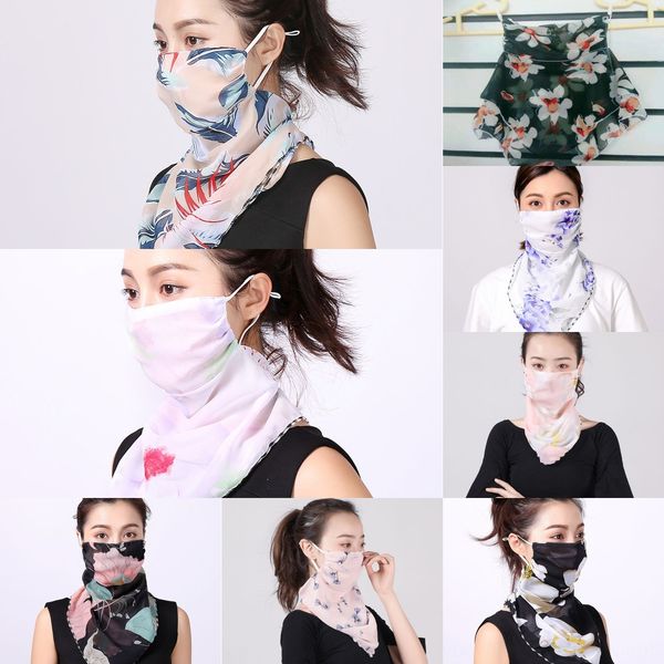 

2wmnp face masks masks shawl sunshade protective printed mask anti uv neck sun protection mask outdoor riding scarf designer scarf mask, Black
