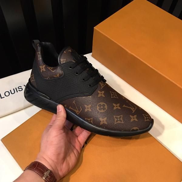 

2020 black men's beautiful platform casual sneakers luxury designer men's casual shoes leather solid color dress shoes size 38-45