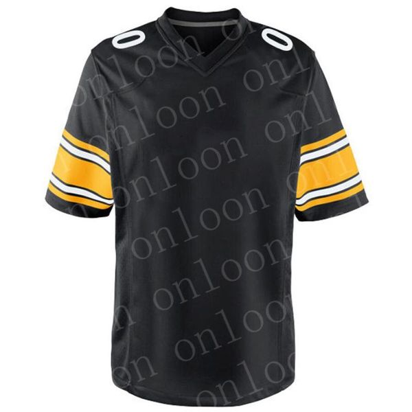 

customized stitch jersey mens american football pittsburgh fans jerseys smith-schuster bush washazier brown villanueva jersey