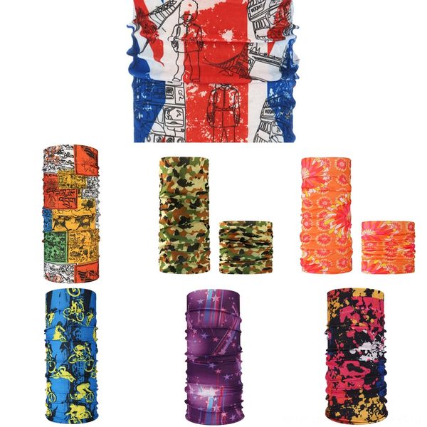 

psky3 2020 outdoor windproof uv sport protection cycling hiking fishing neck scarf ski face mask tube magic scarf, Black