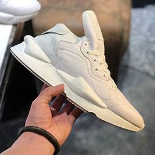 

2019 brand fashion sports loafers women mens running shoes for men y3 kaiwa sneakers runners new arrival trainers y-3 c09, Black