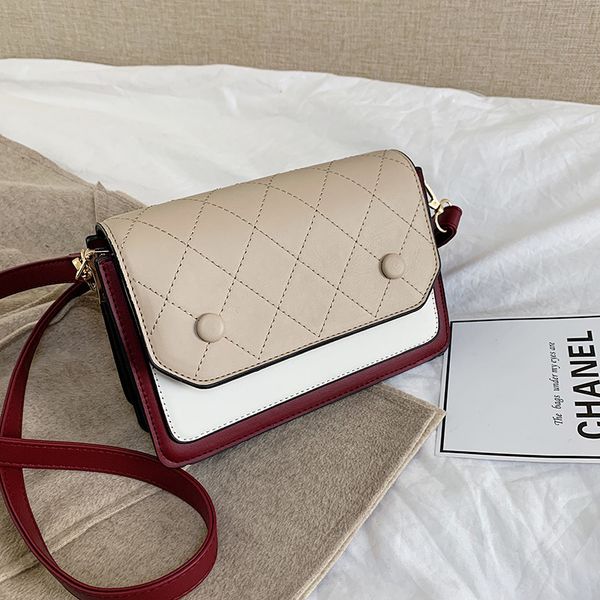 

women's bag 2020 new fashion organ bag pu leather small square women's shoulder messenger