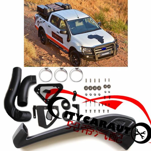 

citycarauto snokel kit fit 2012-2015 ranger t6 xlt xl 2wd 4wd wildtrak air intake lldpe snorkel kit set with ent