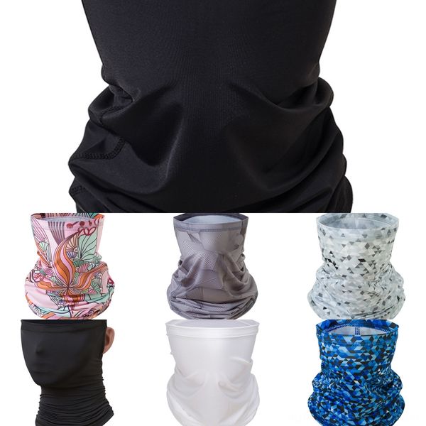 

e5hg9 3d skeleton skull seamless fishing scarf face mask magic cycling women bandanas outdoor headband tube scarf men ski neck scarves, Black