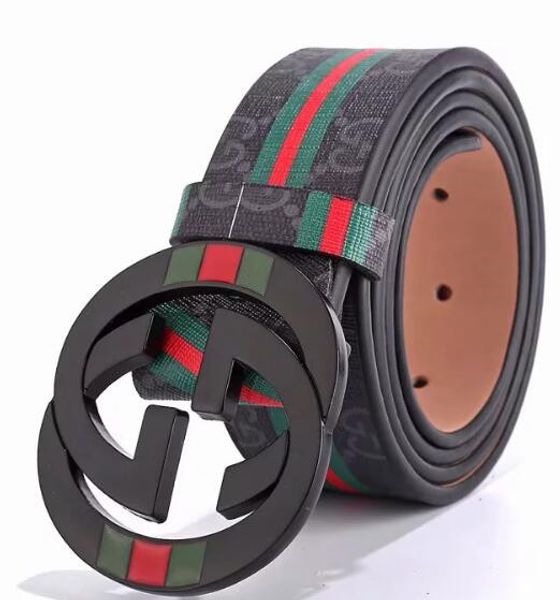 

2019 high-men's belt designer luxury men's belt fashion retro cowboy belt wholesale, Black;brown