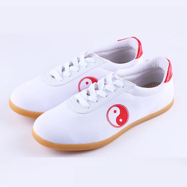 

ushine eu34-45 canvas practice cow muscle sole chinese wushu kungfu taichi sneakers shoes men women wu embroidery