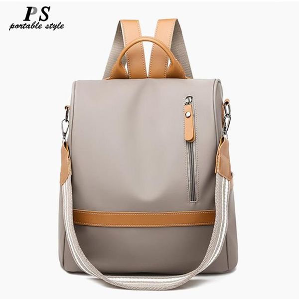 

anti-theft women backpacks ladies large capacity backpack bagpack waterproof oxford women backpack sac a dos