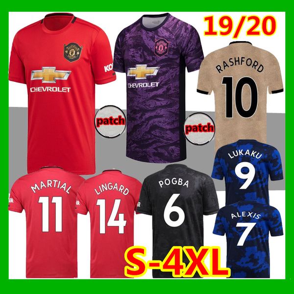 

Size 4xl 2019 pogba occer jer ey united 19 20 football hirt ra hfor lukaku lingard cami eta de futbol fred manche ter utd maillot foot