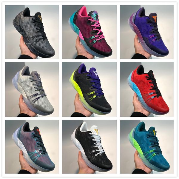 

zoom venomenon 5 ep breathable mesh surface sports basketball shoes for men grey red purple blue sport designer sneakers shoes brands 40-46