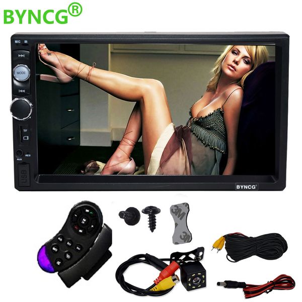 

2 din car radio 7" hd autoradio multimedia player 2din touch screen auto audio car stereo mp5 bluetooth usb tf fm camera