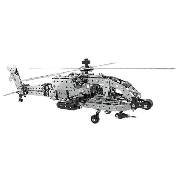

567pcs assembly apache helicopter model building blocks kit vehicle playset construction combat paly toy for children kids over 6 years old