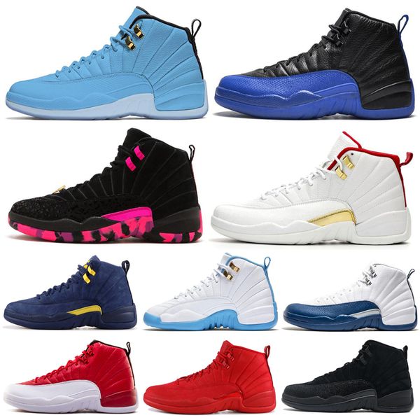 

2019 basketball shoes 12 12s men shoe doernbecher reverse taxi game royal french blue unc mens trainers outdoor sports sneakers 7-13