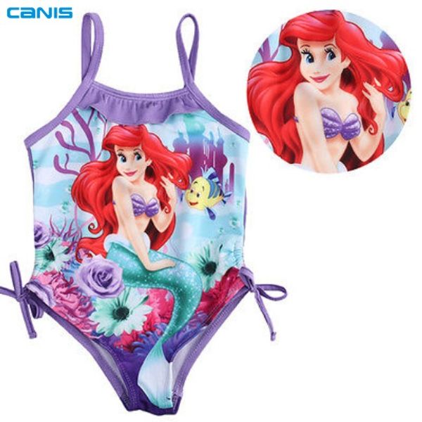 

2016 kid baby girls mermaid one-piece bathing swimwear swimsuit bikini princess swimwear girl bather swimsuit for girl, White;black