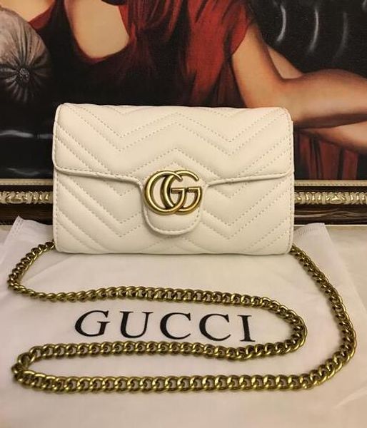 

Мода женщины сумка роскошный дизайнер холст высокое качество Global Limited бренд цепи сумка мягкая гладкая дизайнерская сумка W6 Gucci S