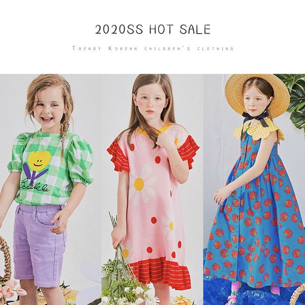 

zmhyaoke 2020 new girl's lapel dress summer girl baby cute plaid drsss with the same daisy knitted girls dresses princess dress, Red;yellow