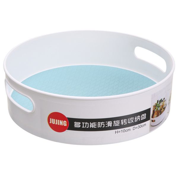 

durable fashion rotating tray rotating non-slip receiving tray tablekitchen unit