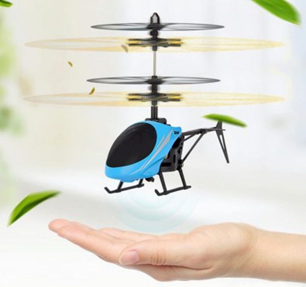 

mini rc drone flying rc helicopter aircraft dron infrared induction led light control drone dron kids toys ing