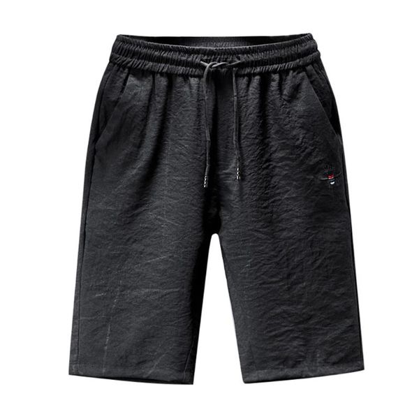

summer casual shorts pants men cotton fashion shorts sport pant bermuda beach plus size m-4xl short for male l0320, White;black