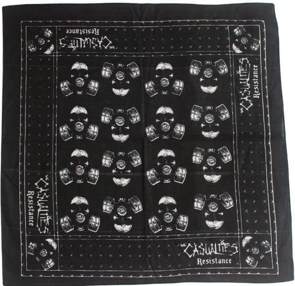 

2018 new hip-hop male casualties resistance bandana mask for men, Blue;gray