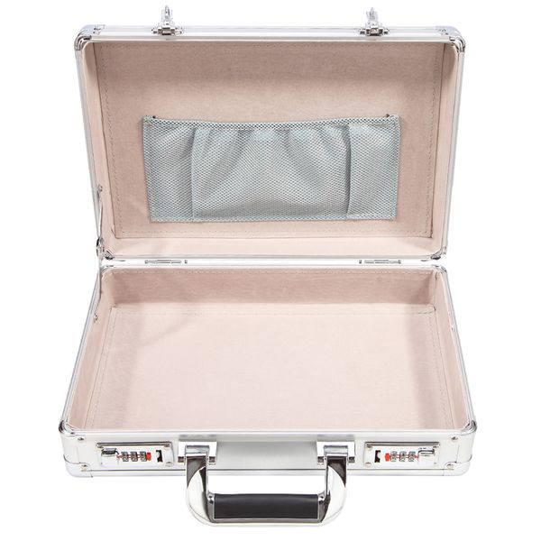 

portable aluminum alloy case code lock garage tool storage box with passwords suitcase file boxes