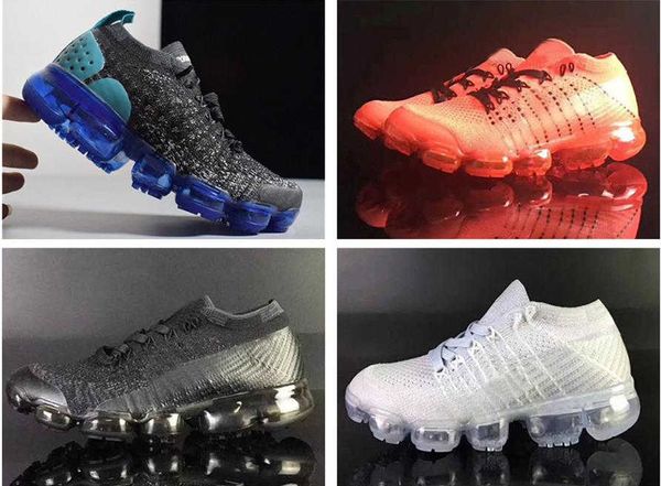 

2019 wholesale vapors sneakers plyknit running shoes men green trainers tennis maxes shoe men sport size 5.5-11