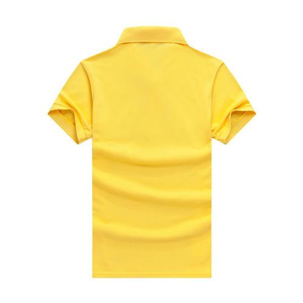

running short sleeve trendy men's quick-drying round neck short-sleeved lapel t-shirt wo-34, Black