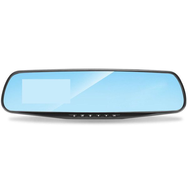 

driving recorder 4-inch high-definition rearview mirror blue screen 4s shop gift preferred electronic dog rearview mirror
