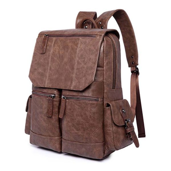 Großhandels-Rucksäcke Herrenrucksack Laptop 15,6-Zoll-Notebook-Rucksack Männliche Schultaschen Wasserdichte Geschäftsreise-Multifunktionstasche