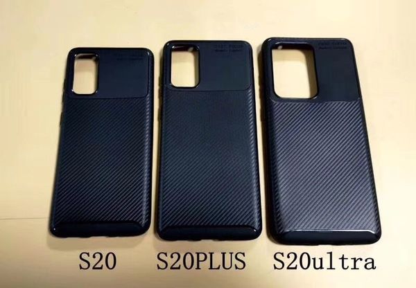 

carbon fiber design tpu cases for iphone 11 pro samsung galaxy s20 plus a01 a51 a20 redmi 8 8a back cell phone covers