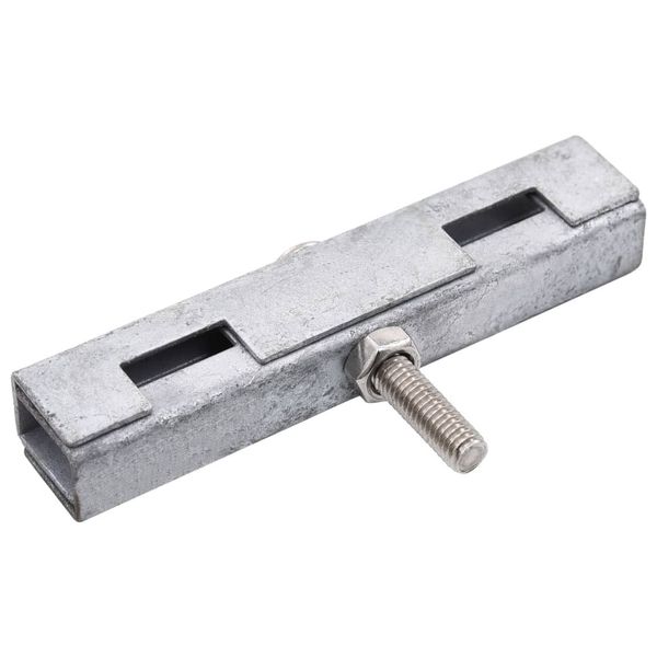 

set of 10 silver u-shaped carpet connectors garden sets