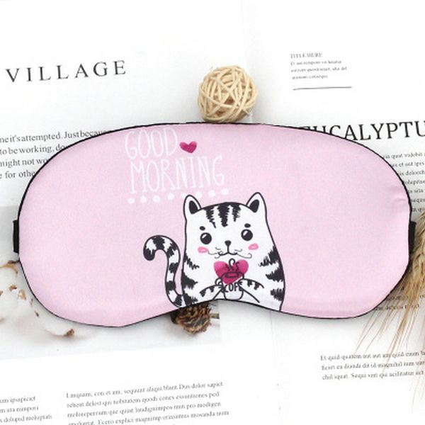 

khaki light cartoon sleep eye mask automatic cartoon ice compress cloth eyes masks eyeshade sleep spa clvqt