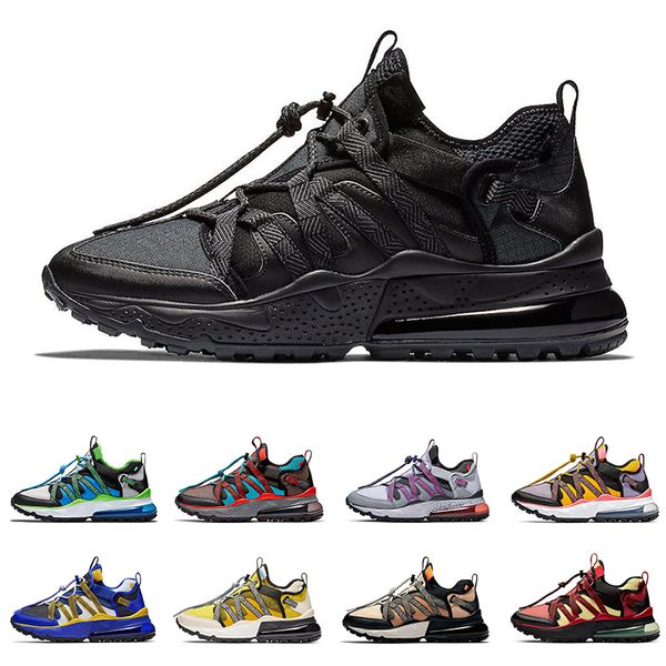 

2020 bowfin men running shoes triple black dark citron desert p blue red teal mens trainer sports sneakers size 40-45