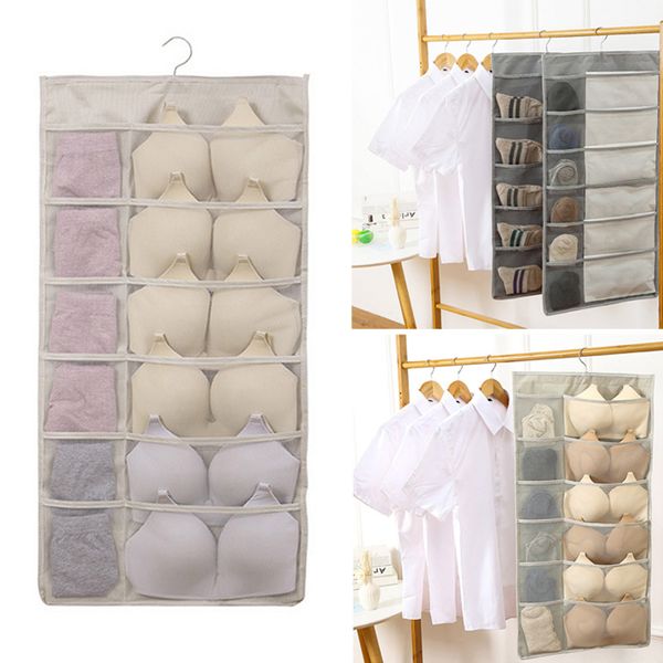 

multifunction sock storage bag storage bags underwear bag organizer hanging closet oxford cloth waterproof tool durable