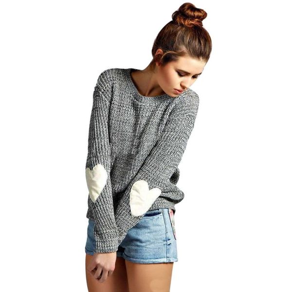 

poncho real vestido 2017 hearted warm winter sleeve loose cardigan knitted sweater women jumper knitwear outwear femme, White;black