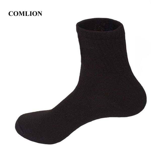 

new cotton sock summer spring style men's socks casual thin sock breathable solid mid length 10pcs=5pairs c113, Black