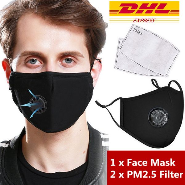 

pm2. 5 фильтрующая маска антипылевые маски для лица активированный угольный фильтр рот-муфель рот многоразовая хлопчатобумажная маска care20