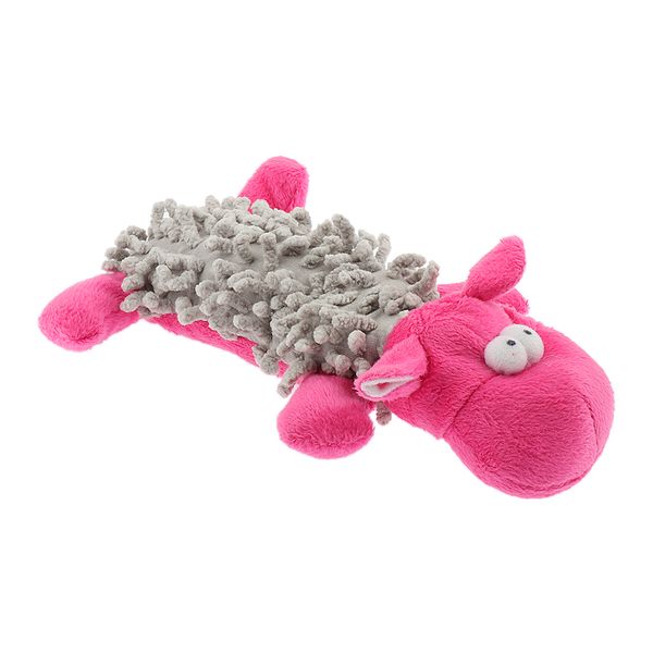 

cute hippo shape dog squeaky toy dog chew toy for pet dog to play chew